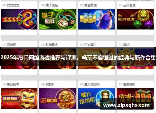 2025年热门网络游戏推荐与评测，畅玩不容错过的经典与新作合集